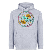 Heather Grey you are inspiration Heavyweight Hoodie - MaliasSmallBusiness