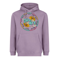 Lavender you are inspiration Heavyweight Hoodie - MaliasSmallBusiness