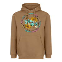 Toasted Coconut you are inspiration Heavyweight Hoodie - MaliasSmallBusiness