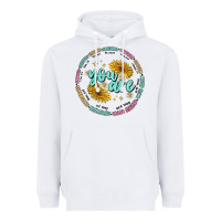 White you are inspiration Heavyweight Hoodie - MaliasSmallBusiness
