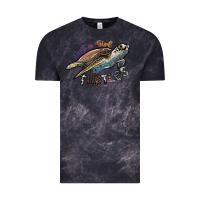Cloud Black just a girl who loves turtles Vintage Tee - SublimationCraftShop