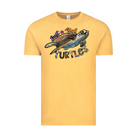 Vintage Mustard just a girl who loves turtles Vintage Tee - SublimationCraftShop