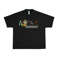 Black autism awareness Urban Heavy Tee - SublimationCraftShop