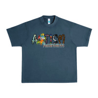 Midnight Navy autism awareness Urban Heavy Tee - SublimationCraftShop
