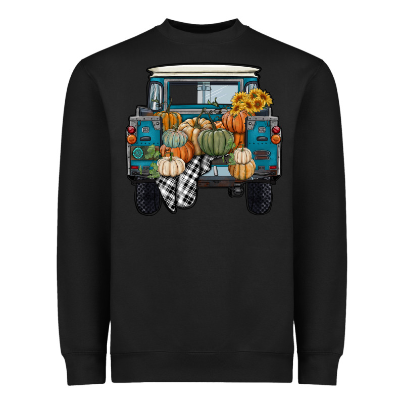 Pumpkin Truck Heavyweight Sweatshirt by RanaPortraitStore | Teevron