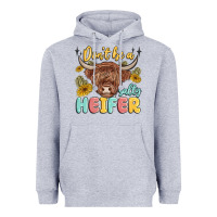 Heather Grey dont be a salty heifer Heavyweight Hoodie - MaliasSmallBusiness