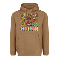 Toasted Coconut dont be a salty heifer Heavyweight Hoodie - MaliasSmallBusiness