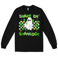 Black shake em' like a shamrock Long Sleeve Tee - Artiststas