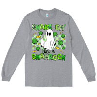 Heather Grey shake em' like a shamrock Long Sleeve Tee - Artiststas