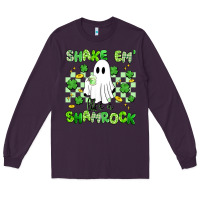 Plum shake em' like a shamrock Long Sleeve Tee - Artiststas