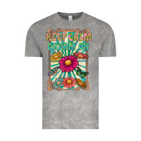 Cloud Rock keep calm dream on Vintage Tee - CowhideDigitalArt