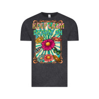 Vintage Black keep calm dream on Vintage Tee - CowhideDigitalArt