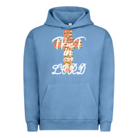 Pigment Pebble Blue Trust In The Lord Urban Hoodie - Bettercallsaul