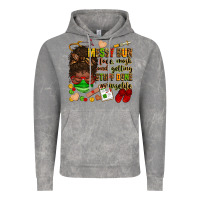 Cloud Rock messy bun face mask & getting stuff done  #nurselife Vintage Hoodie - Zillion Design Studio