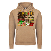 Vintage Coffee messy bun face mask & getting stuff done  #nurselife Vintage Hoodie - Zillion Design Studio