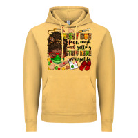 Vintage Mustard messy bun face mask & getting stuff done  #nurselife Vintage Hoodie - Zillion Design Studio