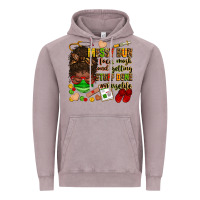 Vintage Zinc messy bun face mask & getting stuff done  #nurselife Vintage Hoodie - Zillion Design Studio
