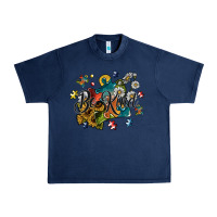 Navy be kind Urban Heavy Tee - SublimationCraftShop