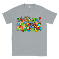 Heather Grey autism mama Classic Tee - Artiststas