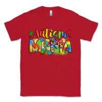 Red autism mama Classic Tee - Artiststas
