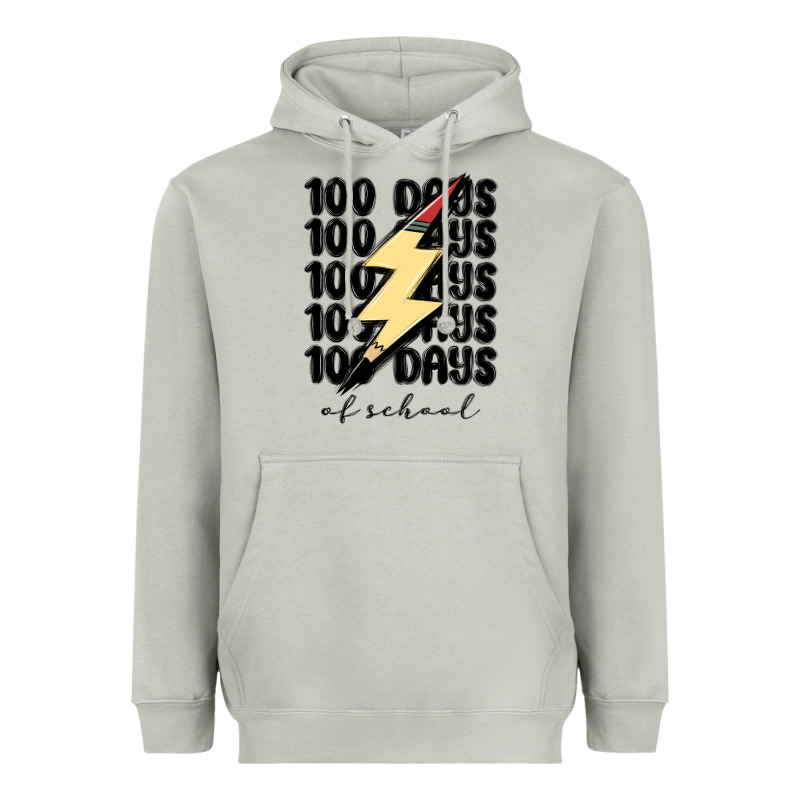 100 Days Of School Heavyweight Hoodie by MaliasSmallBusiness | Teevron
