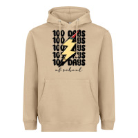 Mushroom 100 days of school Heavyweight Hoodie - MaliasSmallBusiness