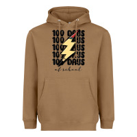 Toasted Coconut 100 days of school Heavyweight Hoodie - MaliasSmallBusiness