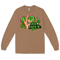 Toasted Coconut shamrockin' rock n roll female hand Long Sleeve Tee - Artiststas