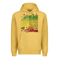Antique Gold title black history celebration Premium Hoodie - LillyAllenDesigns