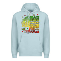 Blue Mist title black history celebration Premium Hoodie - LillyAllenDesigns
