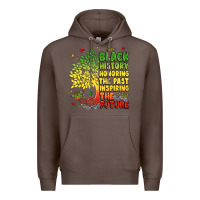Coffee title black history celebration Premium Hoodie - LillyAllenDesigns