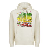 Oatmeal Heather title black history celebration Premium Hoodie - LillyAllenDesigns