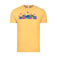 Vintage Mustard stitches Vintage Tee - AdoDesignShop