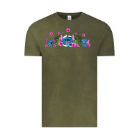 Vintage Olive stitches Vintage Tee - AdoDesignShop