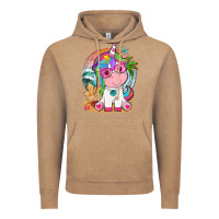 Vintage Coffee summer unicorn tbw Vintage Hoodie - texasbilliewilder