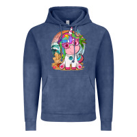 Vintage Denim summer unicorn tbw Vintage Hoodie - texasbilliewilder
