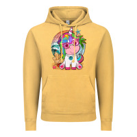 Vintage Mustard summer unicorn tbw Vintage Hoodie - texasbilliewilder