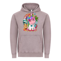 Vintage Zinc summer unicorn tbw Vintage Hoodie - texasbilliewilder