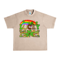 French Oak One lucky mom St. Patricks Day Urban Heavy Tee - Neo Western