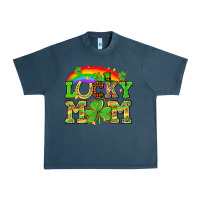 Midnight Navy One lucky mom St. Patricks Day Urban Heavy Tee - Neo Western