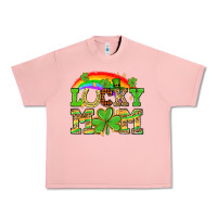 Salmon One lucky mom St. Patricks Day Urban Heavy Tee - Neo Western