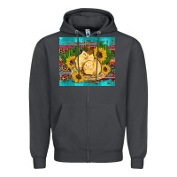 Smoke western chicks coop animals sunflowers cactus serape leopard turquoise Zipper Hoodie - Artiststas