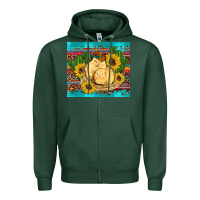 Sports Green western chicks coop animals sunflowers cactus serape leopard turquoise Zipper Hoodie - Artiststas