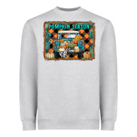 Pumpkin Season Truck Heavyweight Sweatshirt | Teevron
