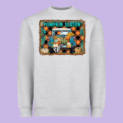 Pumpkin Season Truck Heavyweight Sweatshirt Designed By Ranaportraitstore