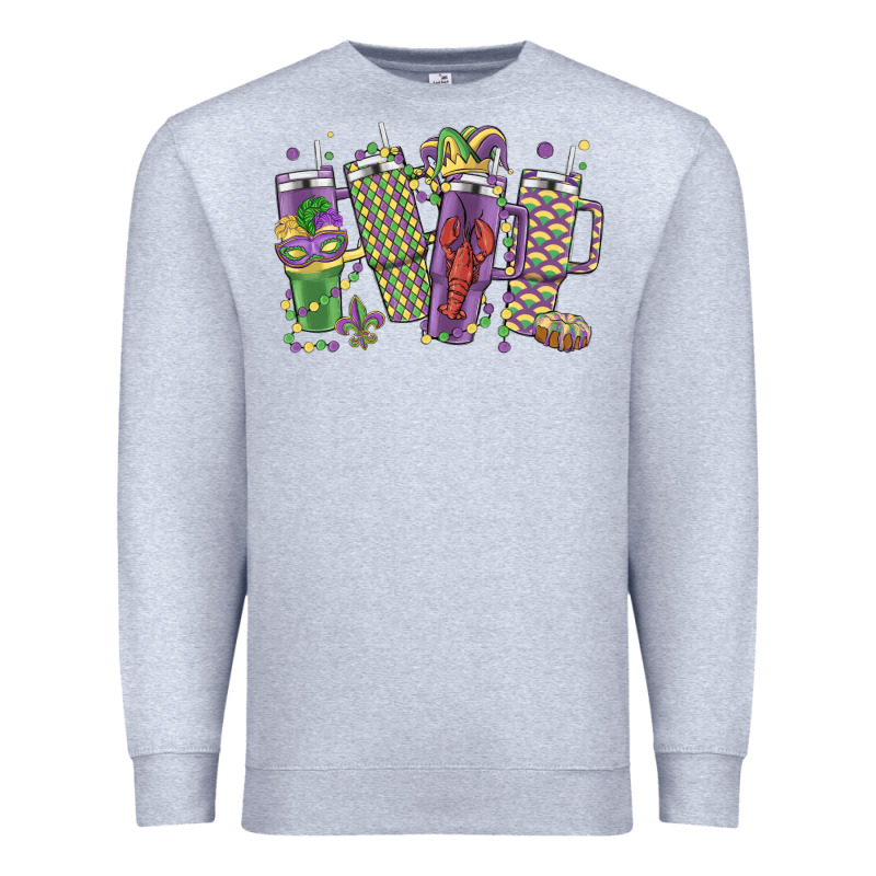 Mardi Gras Coffee Premium Sweatshirt by MaliasSmallBusiness | Teevron