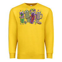 Lemon mardi gras coffee Premium Sweatshirt - MaliasSmallBusiness