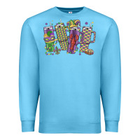 Ocean Blue mardi gras coffee Premium Sweatshirt - MaliasSmallBusiness