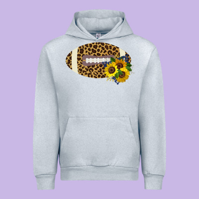 Leopard Print Footbal Urban Hoodie Designed By Bettercallsaul