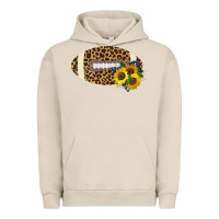 Pigment French Oak Leopard Print Footbal Urban Hoodie - Bettercallsaul
